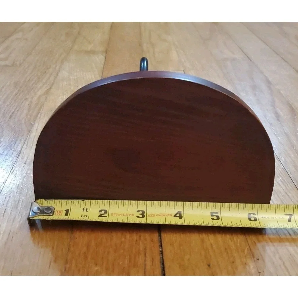 Wood And Metal Wall Shelves Small Set Of 2 Rustic Farmhouse